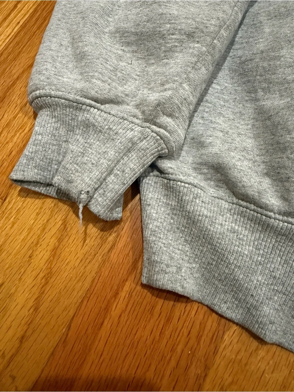 Vintage 1990s Champion Classic Crewneck Sweatshirt - Grey / Navy Inner Lining